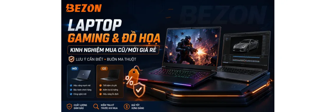 Kinh Nghiệm Mua Laptop Gaming & Laptop Đồ Họa Cũ/Mới Giá Rẻ Tại Buôn Ma Thuột: Lưu Ý Cần Biết