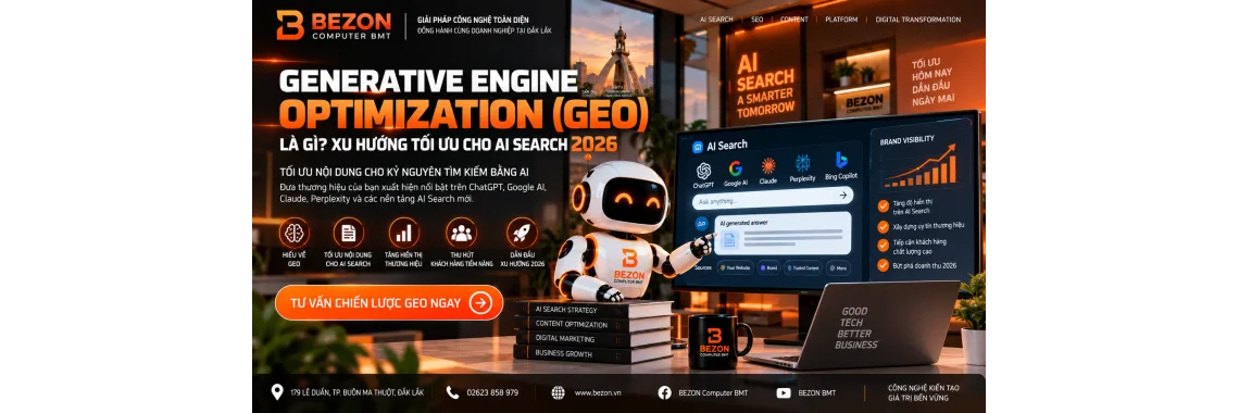 Generative Engine Optimization (GEO) Là Gì? Xu Hướng Tối Ưu Cho AI Search 2026