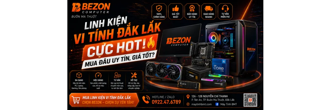 Linh Kiện Vi Tính Đắk Lắk Cực HOT: Mua Đâu Uy Tín, Giá Tốt?