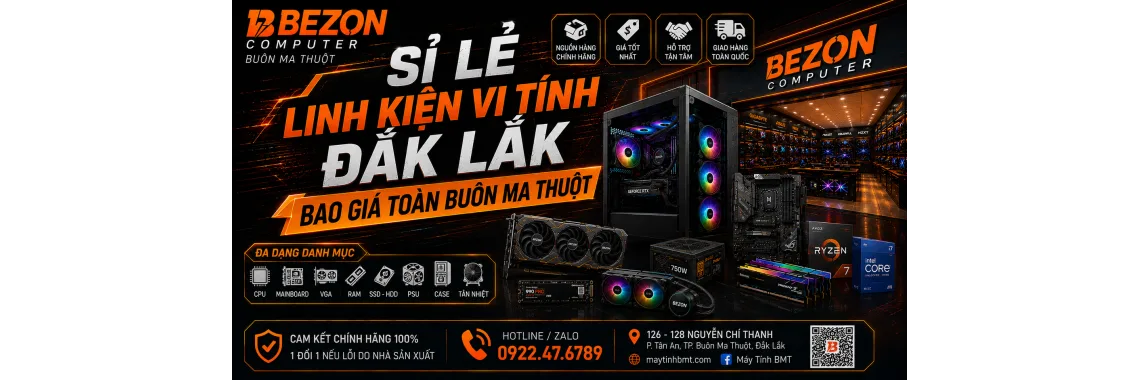 Sỉ Lẻ Linh Kiện Vi Tính Đắk Lắk – Bao Giá Toàn Buôn Ma Thuột