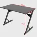 Bàn Gaming Centaur Trigger Desk | Chữ Z, 120 x 60cm, Khung đen, Mặt đen - 1