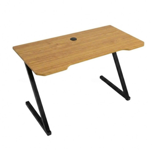Bàn gaming chữ Z 1m2 | Khung thép sơn tĩnh điện, Mặt bàn MDF vân gỗ