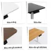 Bàn nâng hạ Manson SmartDesk 1m2 | Khung đen, Mặt gỗ Walnut - 1