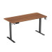 Bàn nâng hạ Manson SmartDesk 1m2 | Khung đen, Mặt gỗ Walnut - 4