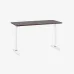 Bàn văn phòng HYPERWORK Core Desk 1m2 | Thép, Mặt bàn P1PB, Khung trắng / Mặt đen - 1