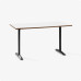 Bàn văn phòng HYPERWORK Core Desk 1m2 | Thép, Mặt bàn P1PB, Khung đen / Mặt trắng - 3