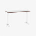 Bàn văn phòng HYPERWORK Core Desk 1m2 | Thép, Mặt bàn P1PB, Khung trắng / Mặt trắng - 1