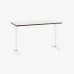 Bàn văn phòng HYPERWORK Core Desk 1m2 | Thép, Mặt bàn P1PB, Khung trắng / Mặt trắng - 1
