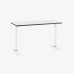Bàn văn phòng HYPERWORK Core Desk 1m2 | Thép, Mặt bàn P1PB, Khung trắng / Mặt trắng - 2