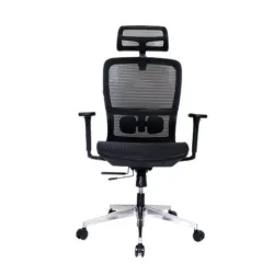 Ghế công thái học GAMI LUM2 | Đen, 150kg, Chân xoay, tay 3D, Lưng lưới - Bezon Buôn Ma Thuột