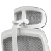 Ghế công thái học HYPERWORK Airy | Trắng, 120kg, Chân xoay, Lưng lưới - 4