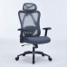 Ghế công thái học WARRIOR Hero WEC501 Plus | Xám, 120kg, Chân xoay, Lưng lưới - 1