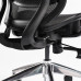 Ghế công thái học HYPERWORK Airy | Đen, 120kg, Chân xoay, Lưng lưới - 4