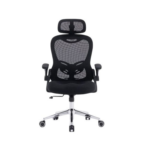 Ghế công thái học E DRA EEC224 | Đen, 150kg, Chân xoay, Lưng lưới