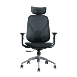 Ghế công thái học Epione ElysChair All Black | Lưng lưới, Kèm tựa đầu, Đen - Bezon Buôn Ma Thuột