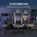Ghế gaming CORSAIR T3 RUSH | Xám trắng, 120kg, Chân xoay, Lưng vải (CF-9010058-WW) - 2