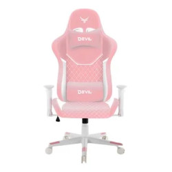 Ghế gaming CENTAUR Devil | Hồng, 120kg, Chân xoay, Da PU - Bezon Buôn Ma Thuột