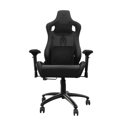 Ghế gaming CENTAUR AKALI | Đen, 100kg, Chân xoay, Da PU