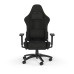 Ghế gaming CORSAIR TC100 RELAXED | Đen, 120kg, Chân xoay, Lưng vải (CF-9010051-WW) - 1
