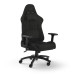 Ghế gaming CORSAIR TC100 RELAXED | Đen, 120kg, Chân xoay, Lưng vải (CF-9010051-WW) - 2