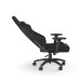 Ghế gaming CORSAIR TC100 RELAXED | Đen, 120kg, Chân xoay, Lưng vải (CF-9010051-WW) - 4