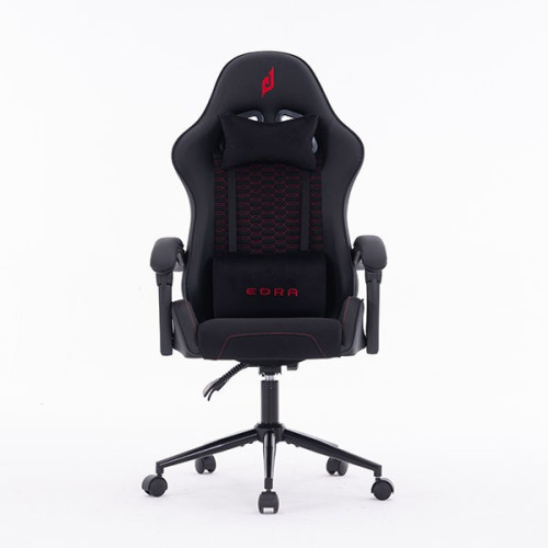 Ghế gaming E DRA Citizen EGC236 | Đen đỏ, 120kg, Chân xoay, Da PU