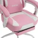 Ghế gaming E DRA RABBIT EGC238 | Hồng, 100kg, Chân xoay, Da PVC - 5