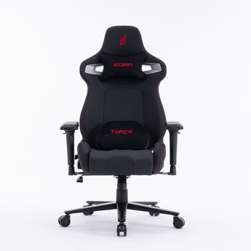 Ghế gaming E DRA Throw EGC235 | Đen, 120kg, Chân xoay, Da PU