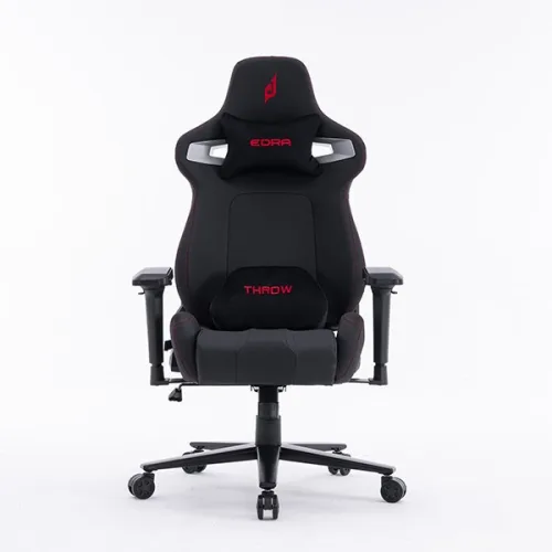 Ghế gaming E DRA Throw EGC235 | Đen, 120kg, Chân xoay, Da PU