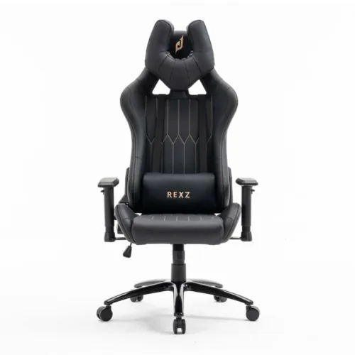 Ghế Gaming EDRA EGC239 REXZ | Da PU, Kê tay 3D, Piston Class 4, Đen