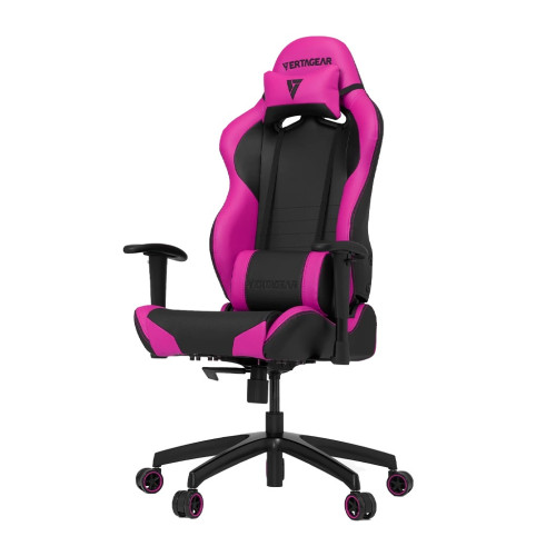 Ghế gaming VERTAGEAR SL2000 | Đen hồng, 100kg, Chân xoay, Da PU