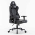 Ghế gaming WARRIOR Raider WGC207 | Đen, 120kg, Chân xoay, Da PU - 5