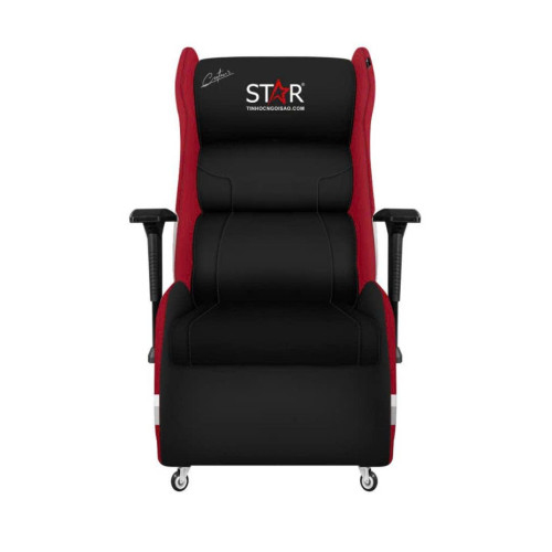 Ghế Sofa Gaming Centaur Reboot, Logo Bezon | Đen, 150kg, Chân xoay, Da PU