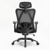 Ghế công thái học WARRIOR Hero WEC501 Plus | Đen, 120kg, Chân xoay, Lưng lưới - 3