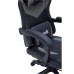 Ghế Warrior Gaming Raider Series WGC210 - Black / Gray | Kê chân, Tay ghế linh hoạt, Foam nguyên khối - 3
