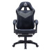 Ghế Warrior Gaming Raider Series WGC210 - Black / Gray | Kê chân, Tay ghế linh hoạt, Foam nguyên khối - 4