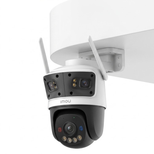 Camera WiFi ngoài trời IMOU Cruiser Triple 11MP IPC-S7UP-11M0WED | 3 Ống kính, Quay quét 360°, WiFi 6, IP66