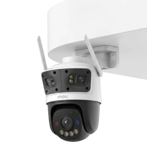 Camera WiFi ngoài trời IMOU Cruiser Triple 11MP IPC-S7UP-11M0WED | 3 Ống kính, Quay quét 360°, WiFi 6, IP66