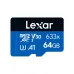 Thẻ nhớ MicroSDXC Lexar UHS-I U3 Blue Series 64GB - 4