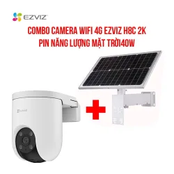 Combo camera 4G EZVIZ H8C 2K + Pin NLMT 40W - Bezon Buôn Ma Thuột