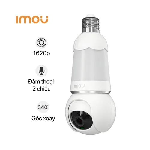 Bán camera Wifi bóng đèn 5MP iMOU IPC-S6DP-5M0WEB-E27 giá rẻ