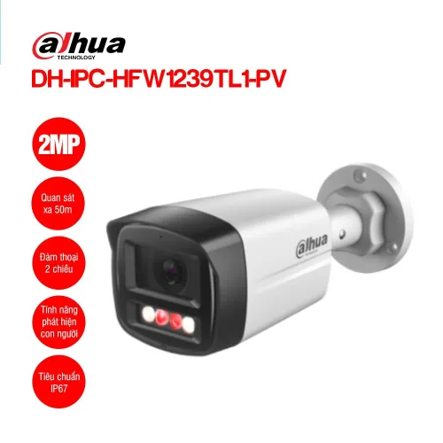 Camera IP DAHUA DH-IPC-HFW1239TL1-PV 2MP giá rẻ
