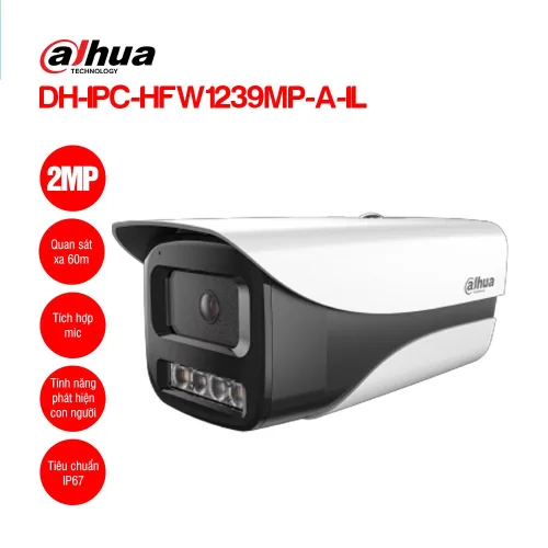 Camera IP DAHUA DH-IPC-HFW1239MP-A-IL Chính Hãng Giá Tốt