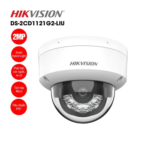 Bán camera IP 2MP HIKVISION DS-2CD1121G2-LIU giá rẻ