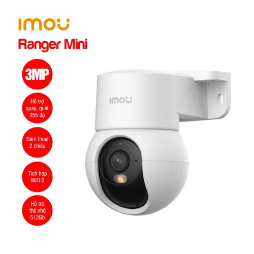 Bán camera Wifi trong nhà iMOU Ranger Mini 3MP giá rẻ