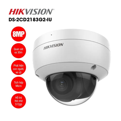 Bán Camera IP Wifi Dome 2MP HIKVISION DS-2CD2121G1-IDW1 giá rẻ