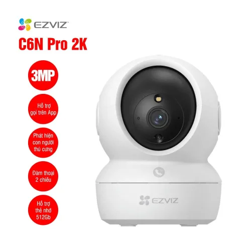Bán Camera Wifi 2MP EZVIZ TY2 quay quét thông minh giá rẻ