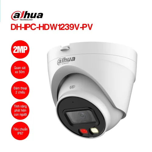 Camera IP DAHUA DH-IPC-HDW1239V-PV 2MP giá rẻ