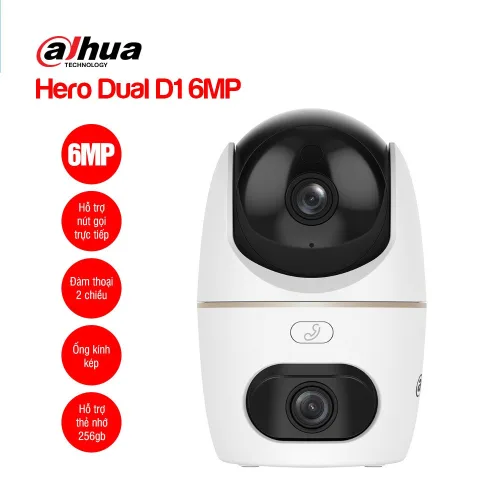 Bán camera Wifi Dahua Hero Dual D1 6MP (DH-H3D-3F) giá rẻ