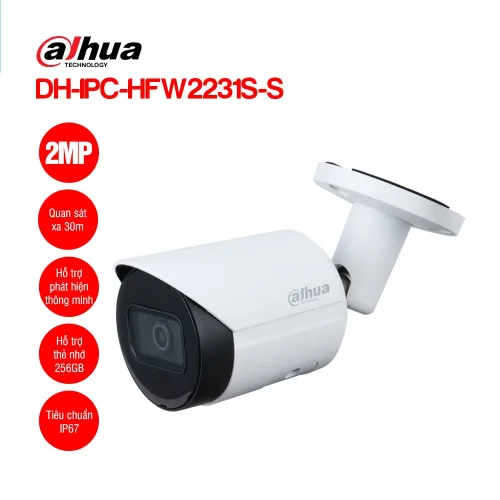 Camera IP Dahua DH-IPC-HFW2231S-S hình ảnh sắc nét